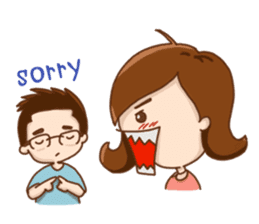 KookKai & KookKong Lovely couple sticker #4017753