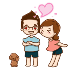 KookKai & KookKong Lovely couple sticker #4017754