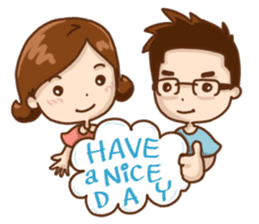 KookKai & KookKong Lovely couple sticker #4017761