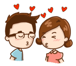 KookKai & KookKong Lovely couple sticker #4017771