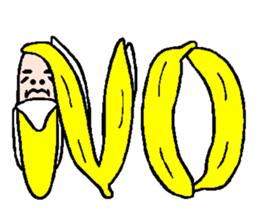 Funny banana sticker2 sticker #4018248