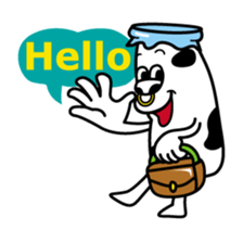 Tom of milk bottle 3 sticker #4018631