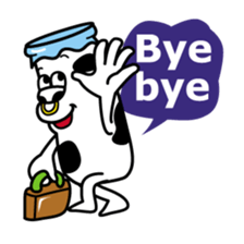 Tom of milk bottle 3 sticker #4018632