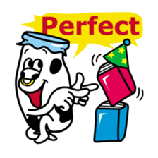 Tom of milk bottle 3 sticker #4018642