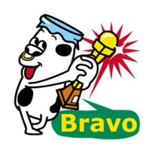 Tom of milk bottle 3 sticker #4018643