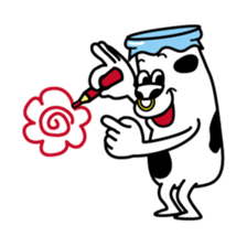 Tom of milk bottle 3 sticker #4018657