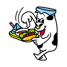 Tom of milk bottle 3 sticker #4018659