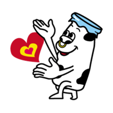 Tom of milk bottle 3 sticker #4018661