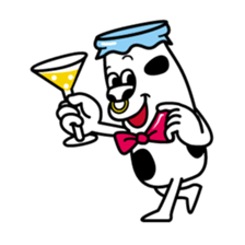 Tom of milk bottle 3 sticker #4018662