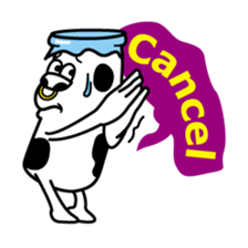 Tom of milk bottle 3 sticker #4018668