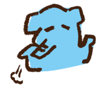 mokumokuchan4 sticker #4018687