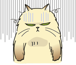 Cheeky Persian Cat Vol.1 sticker #4018730