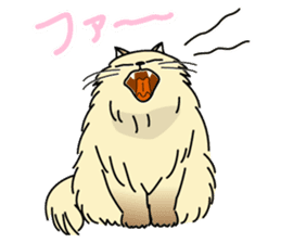 Cheeky Persian Cat Vol.1 sticker #4018749