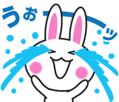 Kansai dialect of rabbit sticker #4018808