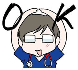 Doctor of Scrub-kun sticker #4018915