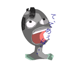 Alien Bobby sticker #4019221