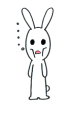 Expression of rabbit 2 sticker #4020533