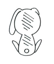 Expression of rabbit 2 sticker #4020539