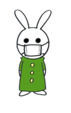 Expression of rabbit 2 sticker #4020542