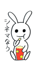 Expression of rabbit 2 sticker #4020543