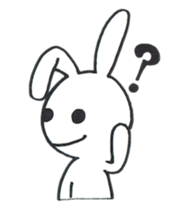 Expression of rabbit 2 sticker #4020545