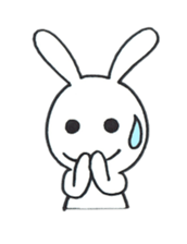 Expression of rabbit 2 sticker #4020547