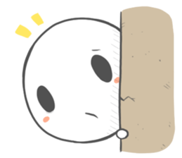 Child & Small White sticker #4021129