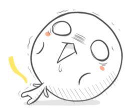 Child & Small White sticker #4021131