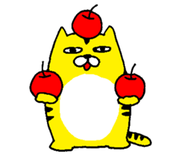 The Cat Who Wanted to Be a Tiger. sticker #4021432