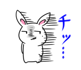 Sticker of cure rabbit sticker #4022584