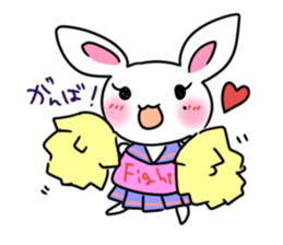Sticker of cure rabbit sticker #4022586