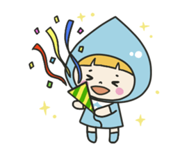 Raindrops fairy, Shizuku Chan sticker #4022777