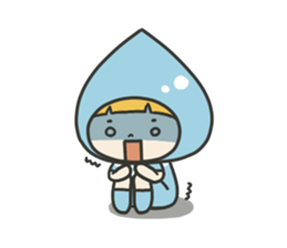 Raindrops fairy, Shizuku Chan sticker #4022785