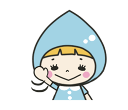 Raindrops fairy, Shizuku Chan sticker #4022786