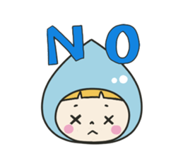 Raindrops fairy, Shizuku Chan sticker #4022788