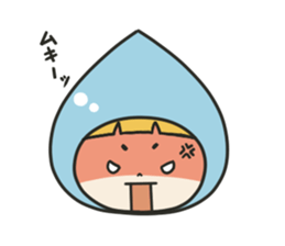 Raindrops fairy, Shizuku Chan sticker #4022791