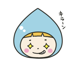 Raindrops fairy, Shizuku Chan sticker #4022793