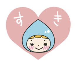 Raindrops fairy, Shizuku Chan sticker #4022795