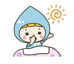 Raindrops fairy, Shizuku Chan sticker #4022804