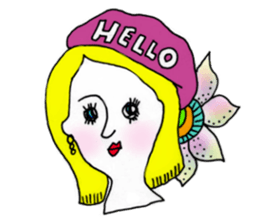 women sticker #4022968