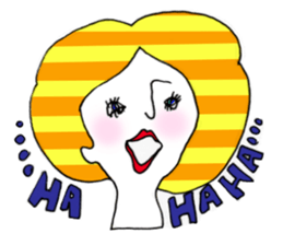 women sticker #4022983