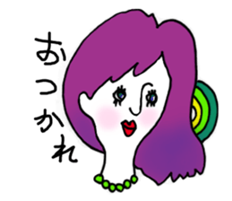 women sticker #4022984