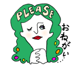 women sticker #4022987