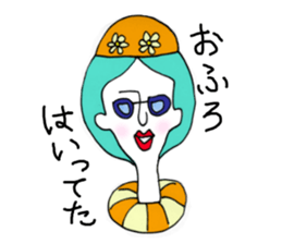 women sticker #4022988