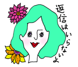 women sticker #4022997