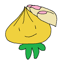 Onion Tama and a Hand