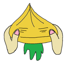 Onion Tama and a Hand sticker #4023328