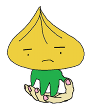 Onion Tama and a Hand sticker #4023329