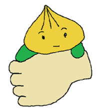 Onion Tama and a Hand sticker #4023332