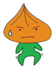 Onion Tama and a Hand sticker #4023336